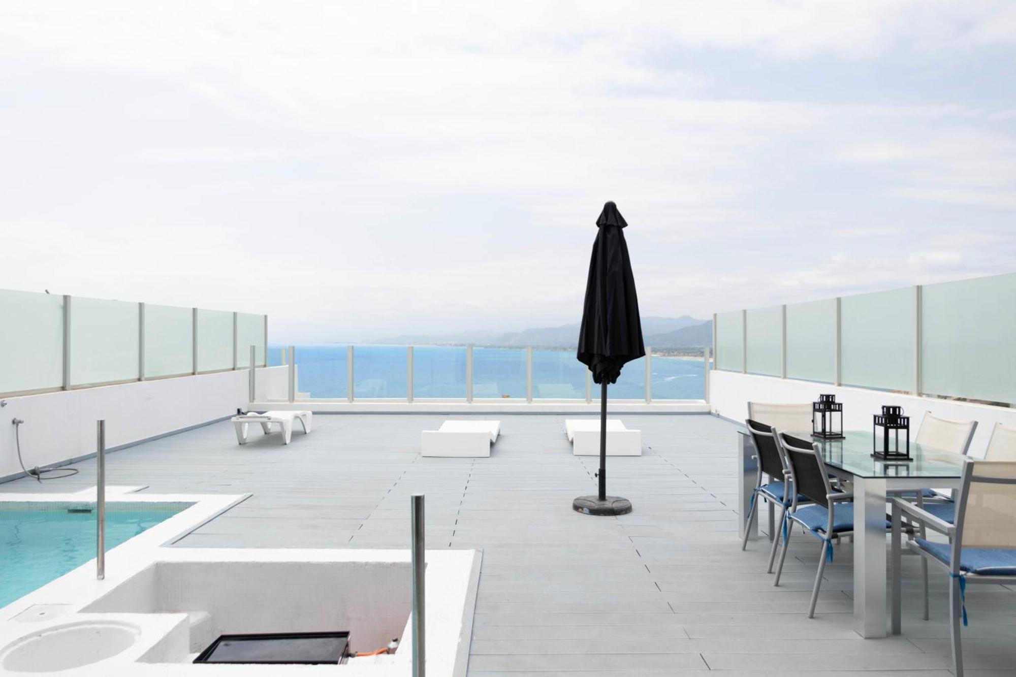 Apartamentos Turisticos Cullera Faro de Cullera Kültér fotó