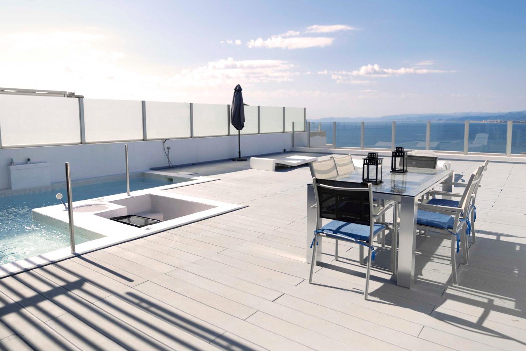 Apartamentos Turisticos Cullera Faro de Cullera Kültér fotó